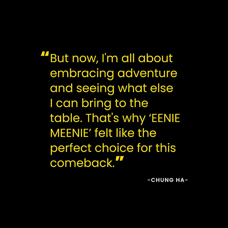 quotes no q from Chung Ha