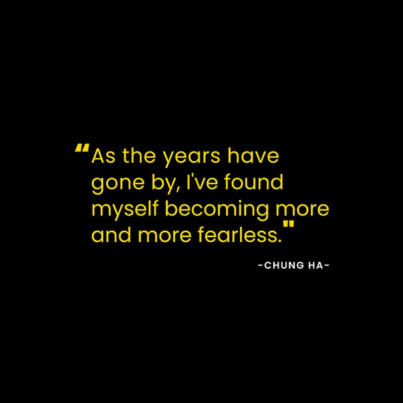 quotes no q from Chung Ha