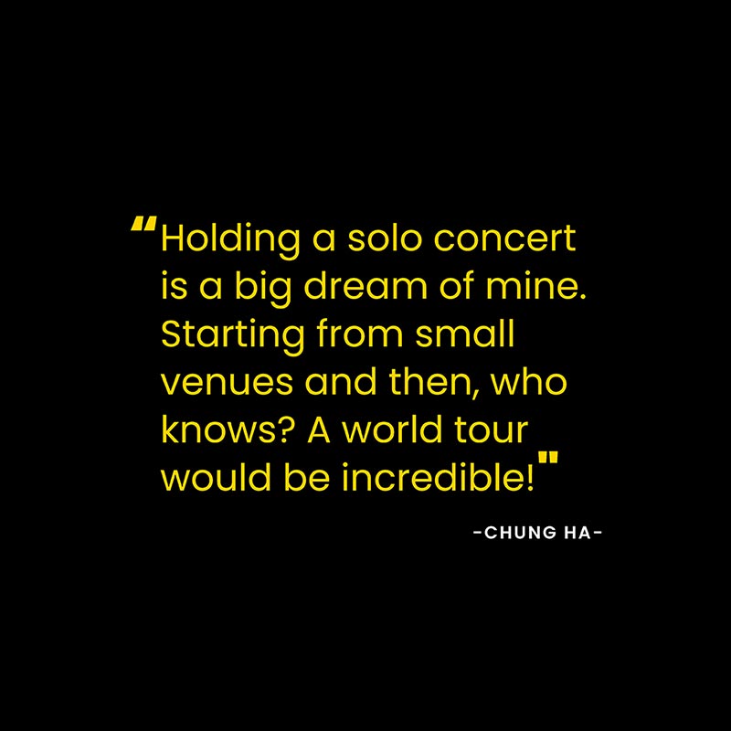 quotes no q from Chung Ha