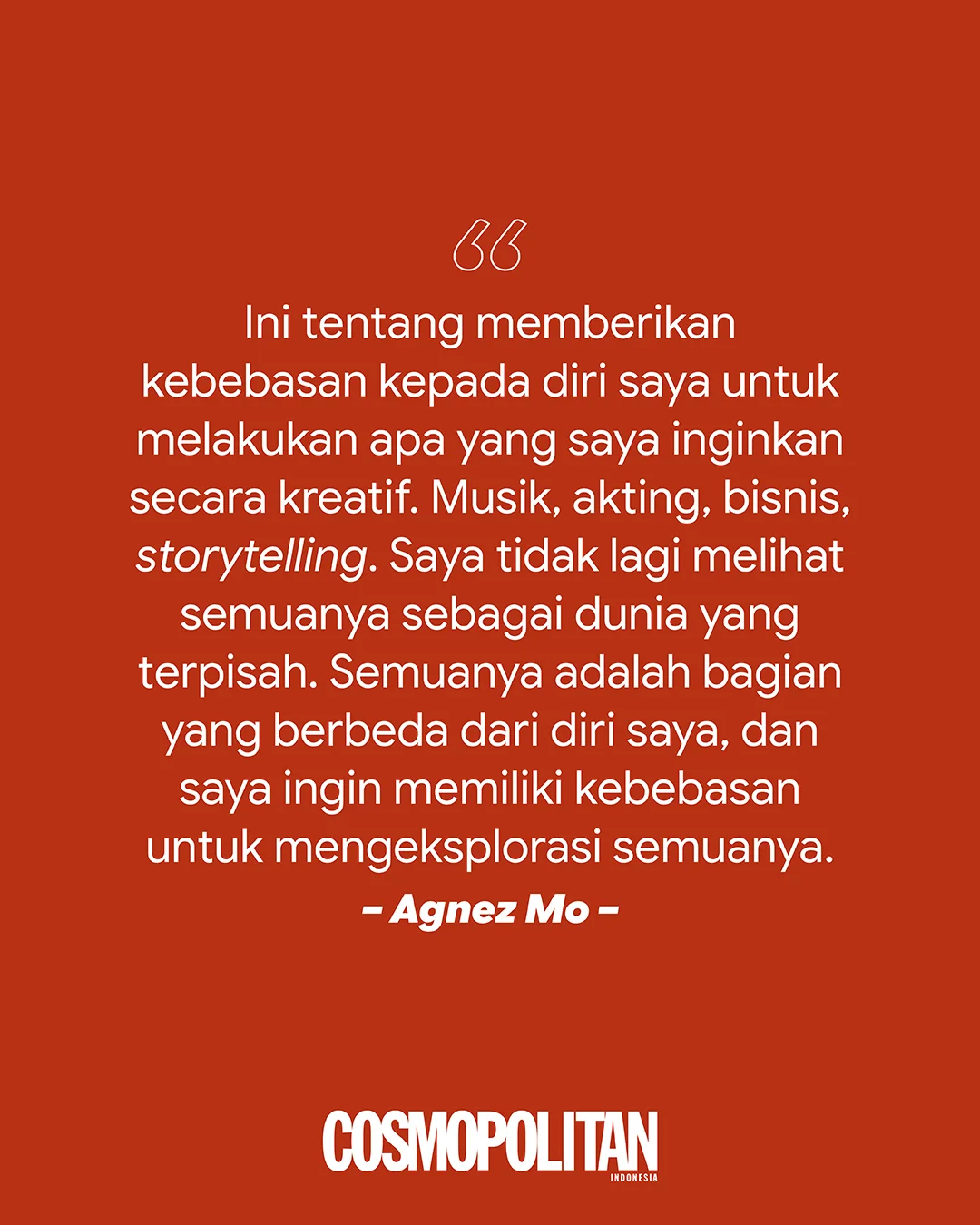 Agnez Mo Quote